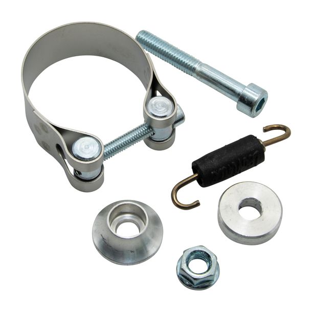 Support de pot d'échappement LeoVince Pièce de rechange pour pot d'échappement Jeu de vis de fixation pour KTM Duke 125 - 390