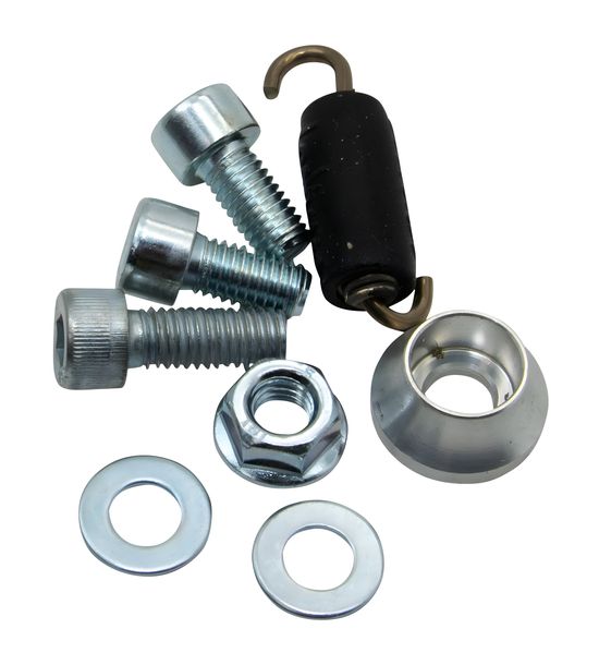 Support de pot d'échappement LeoVince Pièce de rechange pour pot d'échappement Jeu de vis de fixation pour KTM Duke 690 Année de fabrication 2019