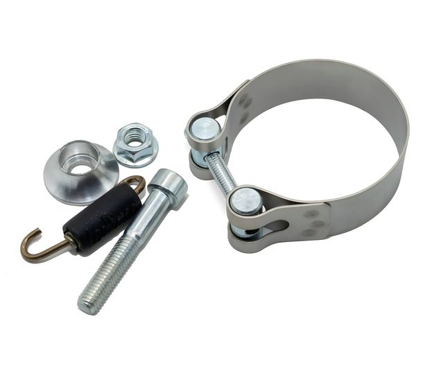 LeoVince Uitlaatsteun Uitlaat Reserveonderdeel Schroeven Houder Set voor Moto Guzzi V 85 TT