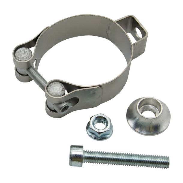LeoVince Exhaust Bracket Exhaust Replacement Part Screws Mounting Kit for Suzuki Katana Year of Construction 2019