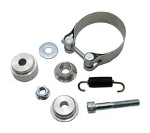 Soporte de escape LeoVince, pieza de repuesto de escape, juego de tornillos de soporte para Suzuki V-Strom 1050