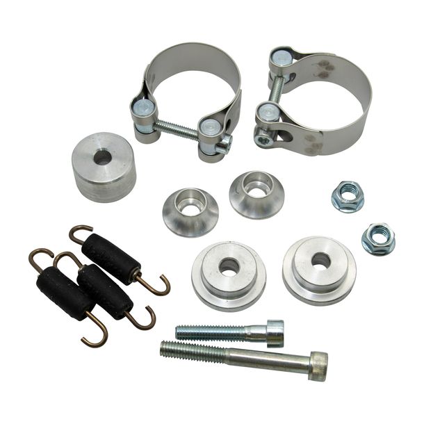 Support de pot d'échappement LeoVince Pièce de rechange pour pot d'échappement Jeu de vis de fixation pour Suzuki V-Strom 650