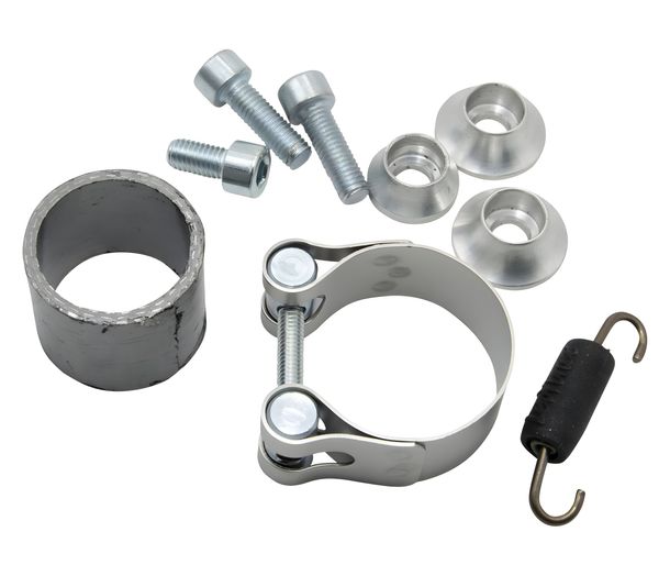 Soporte de escape LeoVince Pieza de repuesto de escape Juego de tornillos de fijación para Vespa GTS 300 Año 2019