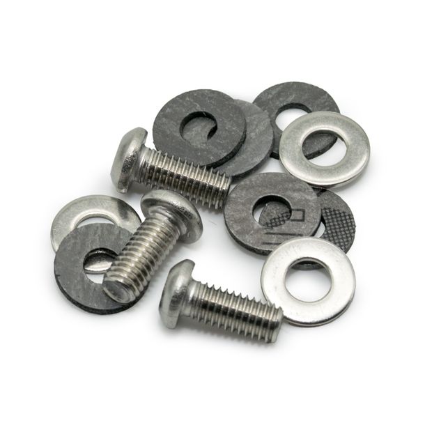 Support de pot d'échappement LeoVince Pièce de rechange pour pot d'échappement Jeu de vis de fixation pour Yamaha MT07 / Tracer