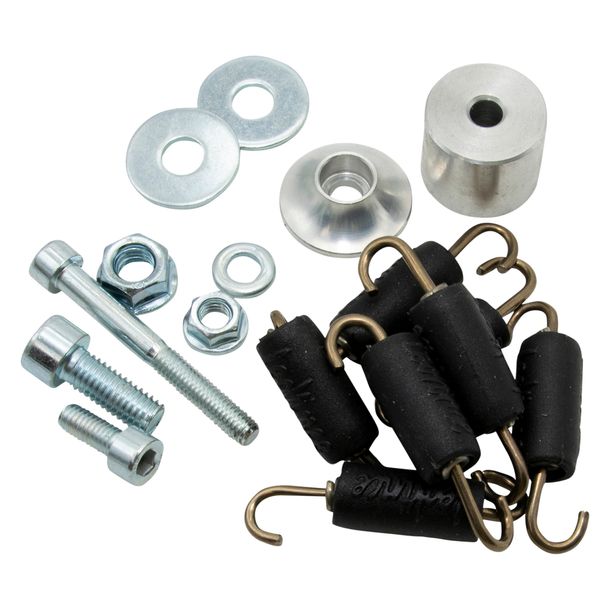Support de pot d'échappement LeoVince Pièce de rechange pour pot d'échappement Jeu de vis de fixation pour Yamaha R7