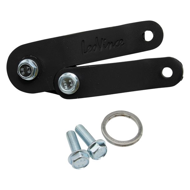 Auspuffhalterung LeoVince Auspuff-Ersatzteil Haltesatz 4571, Aluminium
