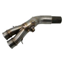 LeoVince exhaust pipe exhaust replacement part connecting pipe 2/1, with catalytic converter