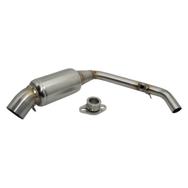Tuyau d'échappement LeoVince pièce de rechange d'échappement tube de liaison pour Honda CB 125 R