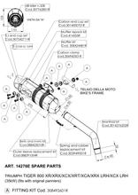 LeoVince Exhaust Pipe Exhaust Replacement Part Connecting Pipe 1223
