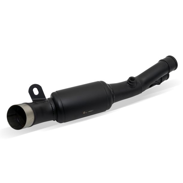 LeoVince exhaust pipe exhaust replacement part connecting pipe, black