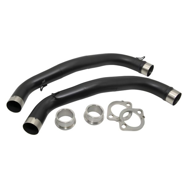 LeoVince exhaust pipe exhaust replacement part connecting pipe, black