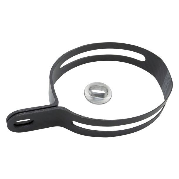 LeoVince Exhaust Clamp Exhaust Replacement Part Exhaust Bracket, Carbon