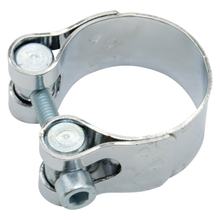 Auspuffschelle LeoVince Auspuff-Ersatzteil Klemme Auspuffhalterung, chrom, Ø 38mm
