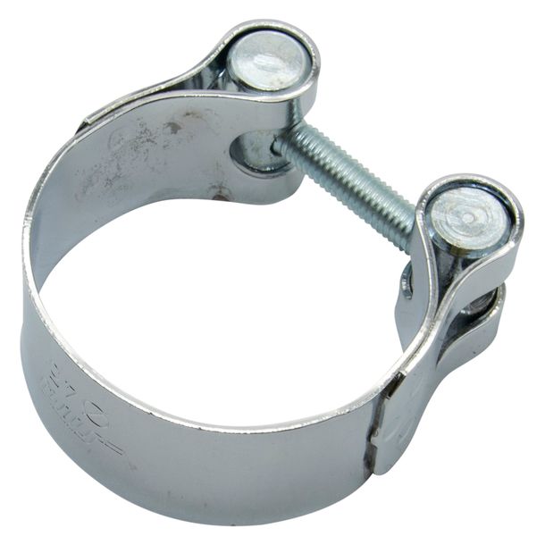 LeoVince exhaust clamp exhaust replacement part exhaust holder, chrome, Ø 45mm