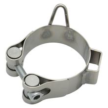 Fascetta di scarico LeoVince, ricambio per scarico, morsetto supporto scarico, acciaio inossidabile, Ø 51mm