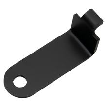 Supporto scarico LeoVince Ricambio scarico Kit di fissaggio, acciaio inossidabile nero, 2,5mm