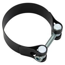 Flange de Escape LeoVince Peça de Substituição do Escape Braçadeira de Suporte do Escape, Aço Inoxidável Preto, Ø 63mm