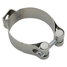 Fascetta di scarico LeoVince, ricambio per scarico, morsetto supporto scarico, acciaio inossidabile, 57mm