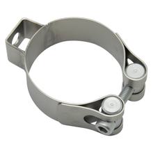 Fascetta di scarico LeoVince, ricambio per scarico, morsetto supporto scarico, acciaio inossidabile, Ø 53mm