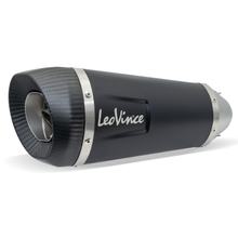 Koncový tlumič LeoVince náhradní díl výfuku 10401, černý, Ø 50mm 270mm, pravý pro FACTORY