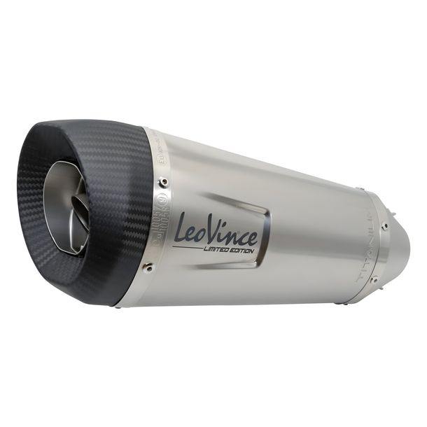 Endschalldämpfer LeoVince Auspuff-Ersatzteil 10401, Titanium, Ø 50mm 270mm für FACTORY