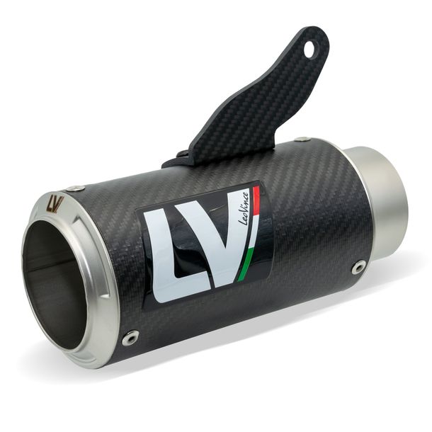 Uitlaatdemper LeoVince vervangingsonderdeel, Carbon, 160mm, rechts voor LV CORSA