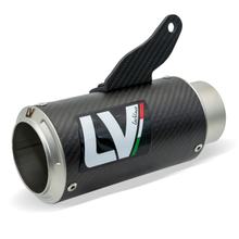 Uitlaatdemper LeoVince vervangingsonderdeel, Carbon, 160mm, rechts voor LV CORSA