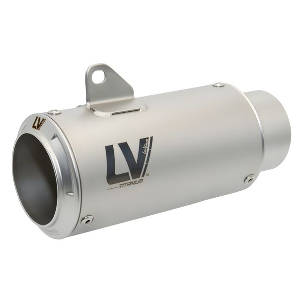 Uitlaatdemper LeoVince vervangingsonderdeel, Titanium, 160mm, rechts voor LV CORSA