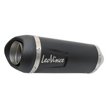 Koncový tlumič LeoVince náhradní díl výfuku, černý, Ø 50mm 270mm pro LV ONE EVO Black Edition
