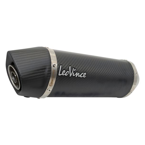 LeoVince Exhaust Replacement Part 10432, Carbon, Ø 45mm for LV ONE EVO