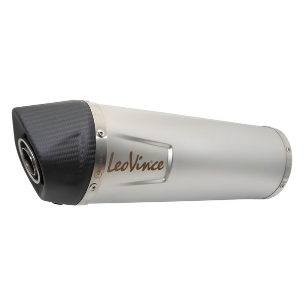 Silenziatore LeoVince ricambio scarico, acciaio inossidabile, 370mm, destro per LV ONE EVO
