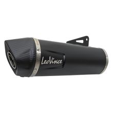 Koncový tlumič výfuku LeoVince, náhradní díl výfuku, černý, Ø 50mm 370mm pro LV ONE EVO