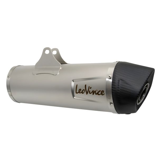 Silencieux d'échappement LeoVince pièce de rechange 10444, acier inoxydable, 370mm, gauche pour LV ONE