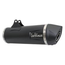 Silencieux d'échappement LeoVince pièce de rechange 10444, noir, 370mm, gauche pour LV ONE