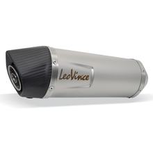 Koncový tlumič LeoVince náhradní díl výfuku, nerezová ocel, 300mm 45mm > 35mm pro LV ONE