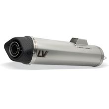 Koncový tlumič výfuku LeoVince, náhradní díl, nerezová ocel, Ø 50mm 370mm, pravý pro LV ONE