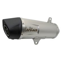 Koncový tlumič LeoVince náhradní díl výfuku, nerezová ocel, Ø 54mm 300mm, pravý pro LV ONE