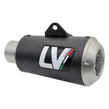 Koncový tlumič LeoVince náhradní díl výfuku, Carbon, Ø 54mm 160mm, levý pro LV-10