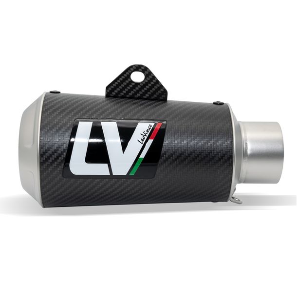 Pièce rechange silencieux arrière d'échappement LeoVince LV-10 carbone Ø 54mm – Bild 2