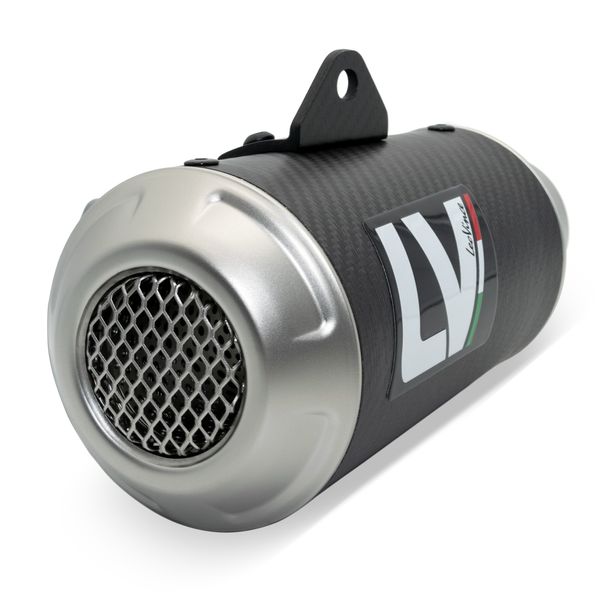 Pièce rechange silencieux arrière d'échappement LeoVince LV-10 carbone Ø 54mm – Bild 3