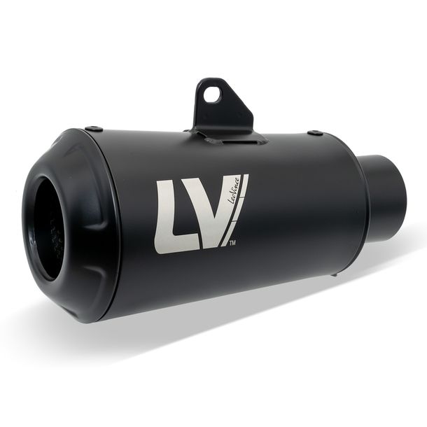 Uitlaatdemper LeoVince vervangingsonderdeel, zwart, Ø 54mm 160mm, rechts voor LV-10