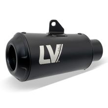 Silencieux d'échappement LeoVince pièce de rechange, noir, Ø 54mm 160mm, droite pour LV-10
