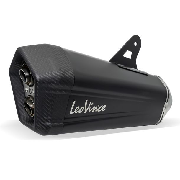 LeoVince silencer exhaust replacement part, black, right for LV-12, BMW R 1250 GS