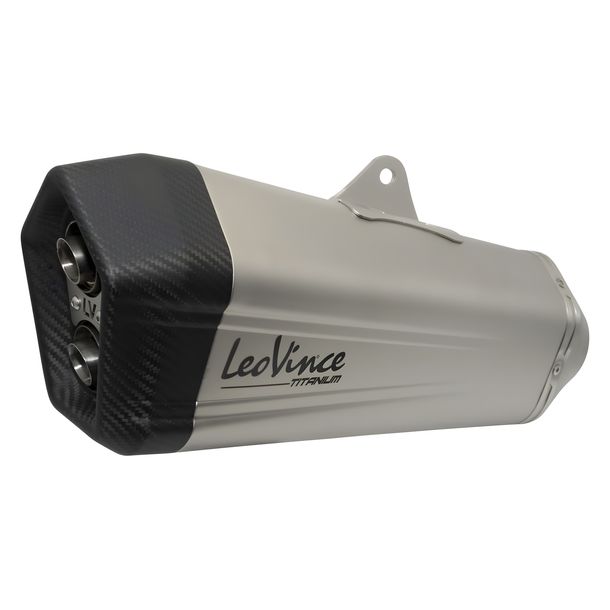 Endschalldämpfer LeoVince Auspuff-Ersatzteil, Titanium, rechts für LV-12, Suzuki V-Strom