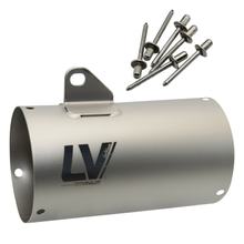 LeoVince Muffler Cover Exhaust Replacement Part End Muffler Cover, Titanium, 160mm, Right for LV CORSA, Aprilia RSV4