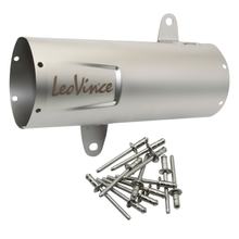 LeoVince Muffler Cover Exhaust Replacement Part End Muffler Cover, Stainless Steel, 300mm, Right for LV ONE EVO