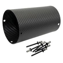 Kryt výfuku LeoVince - náhradní díl, kryt koncovky výfuku, karbon, 160mm, pravý