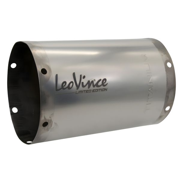 LeoVince uitlaat onderdeel demperbekleding, Einddemperbekleding, Titanium, 180mm, rechts