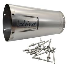 LeoVince uitlaat onderdeel demperbekleding, Einddemperbekleding, Titanium, 270mm