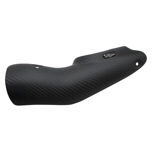 Schermo termico LeoVince Ricambio Scarico Copertura Scarico 15301, Carbonio per LV-12